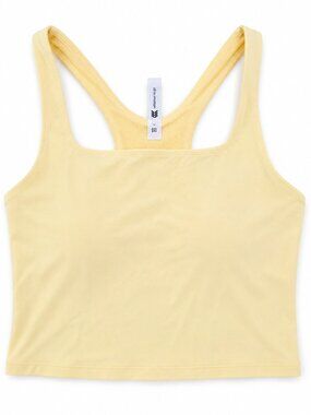 all in motion Yellow Racerback Tank Top